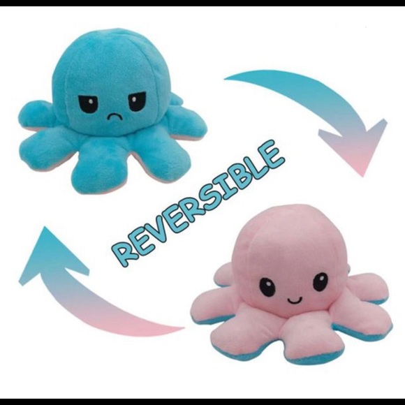 Reversible Octopus Plushie! - Picture 4 of 4